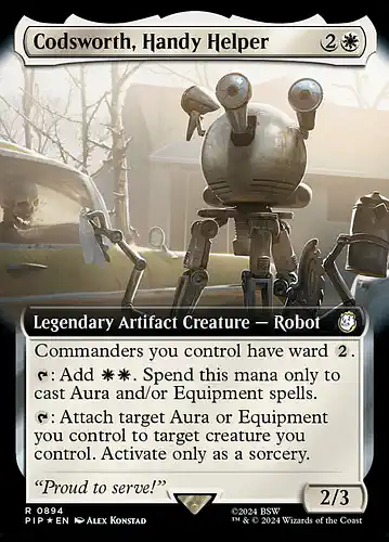 Codsworth, Handy Helper - pip Spoiler