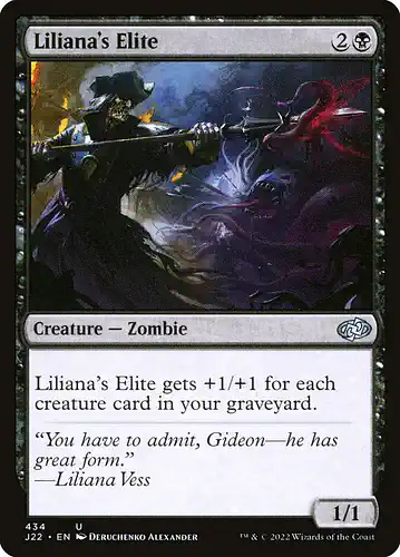Liliana's Elite - j22 Spoiler
