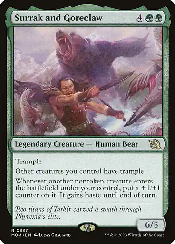 Surrak and Goreclaw - mom Spoiler