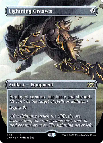 Lightning Greaves - 2xm Spoiler