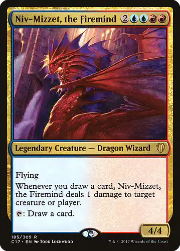 Niv-Mizzet, the Firemind - c17 Spoiler