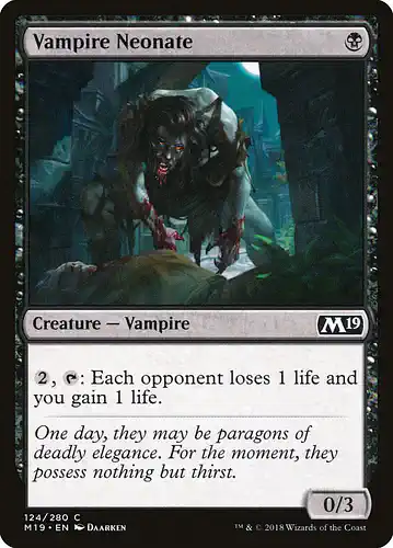 Vampire Neonate - m19 Spoiler
