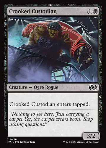 Crooked Custodian - j25 Spoiler