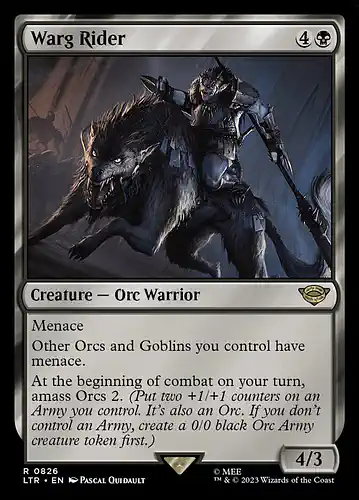 Warg Rider - ltr Spoiler