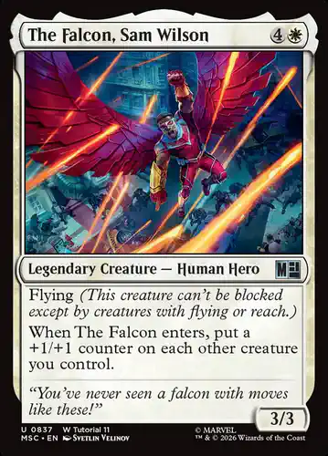 The Falcon, Sam Wilson - msc Spoiler