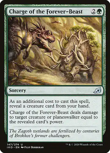 Charge of the Forever-Beast - iko Spoiler