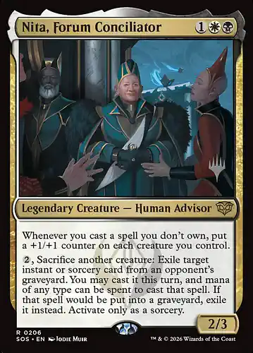 Nita, Forum Conciliator - sos Spoiler