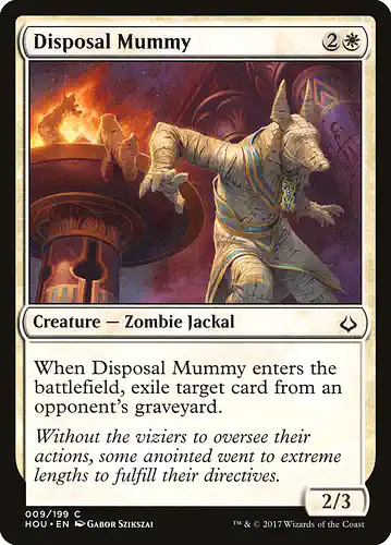 Disposal Mummy - hou Spoiler