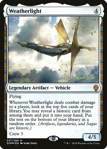 Weatherlight - dom Spoiler
