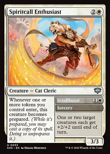 Spiritcall Enthusiast - sos Spoiler