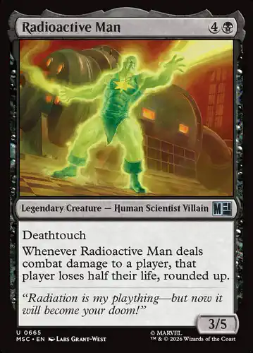 Radioactive Man - msc Spoiler