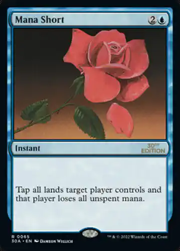 Mana Short - 30a Spoiler