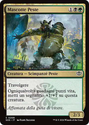 Pest Mascot - sos Spoiler