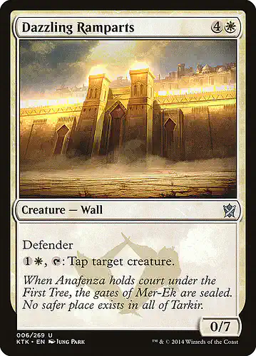Dazzling Ramparts - ktk Spoiler