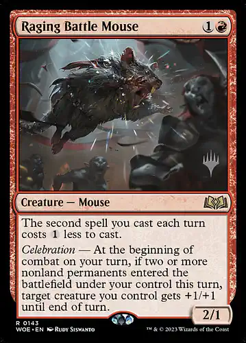 Raging Battle Mouse - woe Spoiler