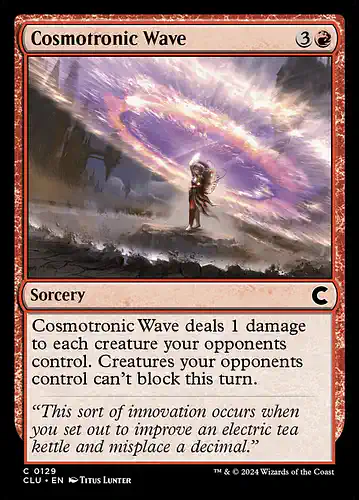 Cosmotronic Wave - clu Spoiler