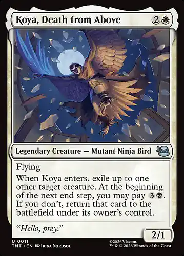 Koya, Death from Above - tmt Spoiler