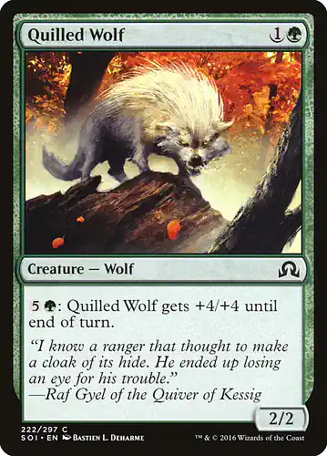 Quilled Wolf - soi Spoiler
