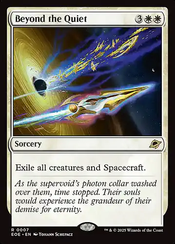 Beyond the Quiet - eoe Spoiler