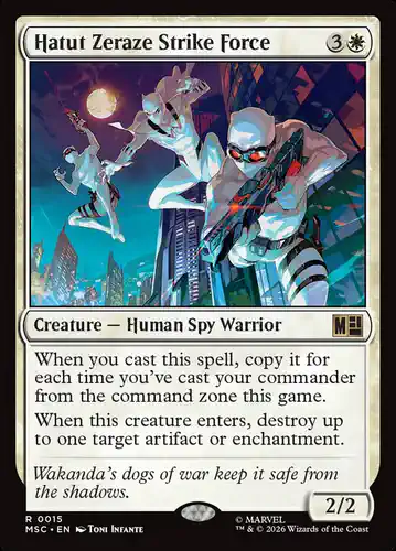 Hatut Zeraze Strike Force - msc Spoiler