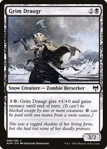 Grim Draugr - khm Spoiler