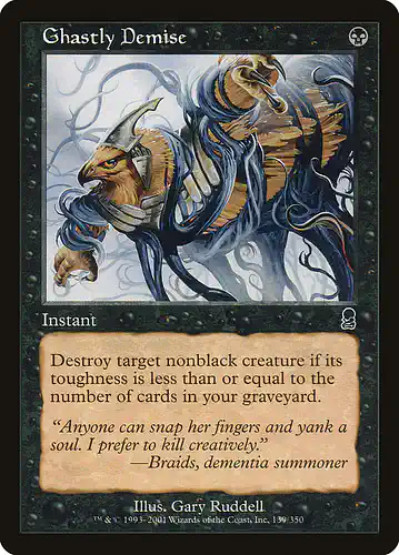 Ghastly Demise - ody Spoiler