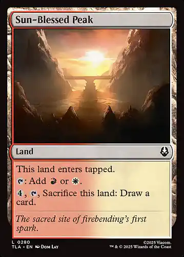 Sun-Blessed Peak - tla Spoiler