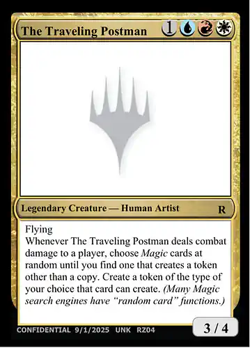 The Traveling Postman - unk Spoiler