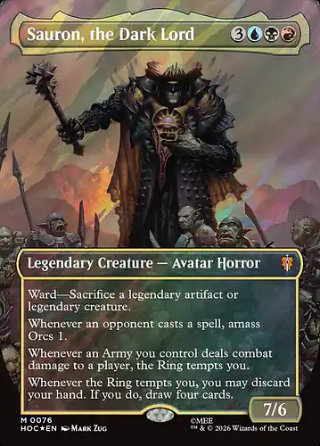 Sauron, the Dark Lord - hoc Spoiler