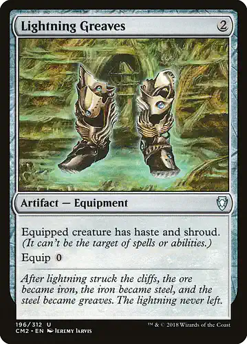Lightning Greaves - cm2 Spoiler
