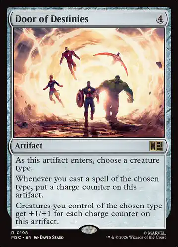 Door of Destinies - msc Spoiler