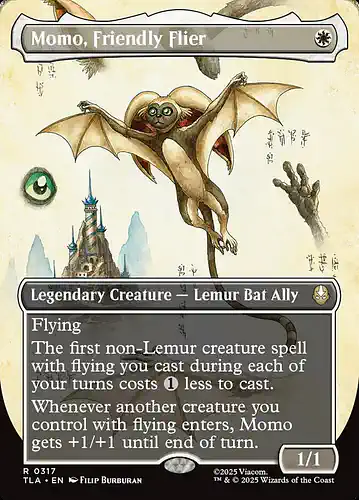 Momo, Friendly Flier - tla Spoiler