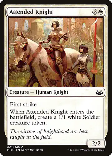 Attended Knight - mm3 Spoiler
