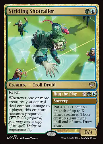 Striding Shotcaller - soc Spoiler