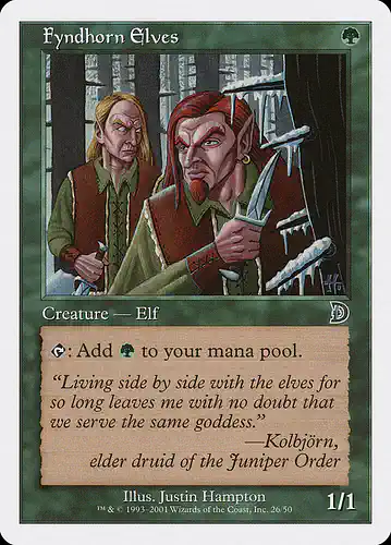 Fyndhorn Elves - dkm Spoiler