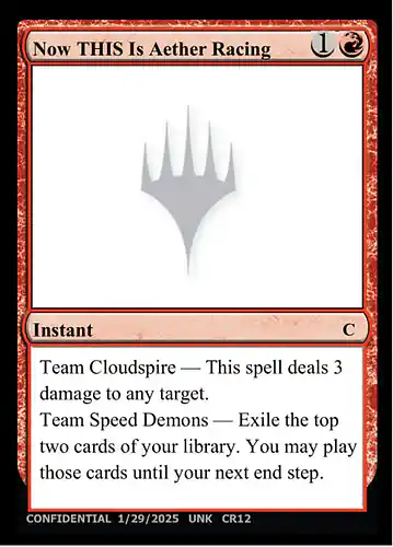 Now THIS Is Aether Racing - unk Spoiler