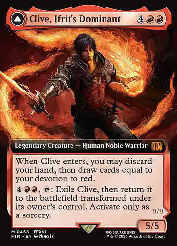 Clive, Ifrit's Dominant - fin Spoiler