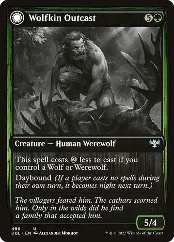Wolfkin Outcast - dbl Spoiler