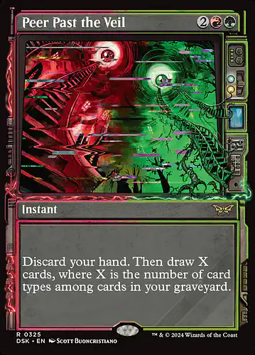 Peer Past the Veil - dsk Spoiler