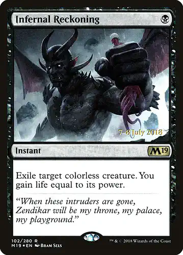 Infernal Reckoning - m19 Spoiler