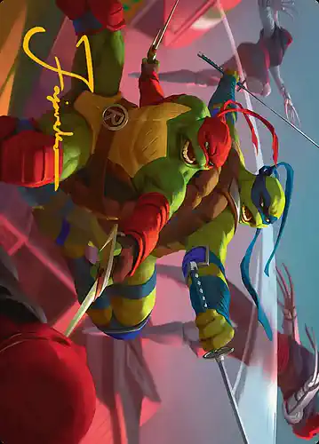 Raph & Leo, Sibling Rivals - tmt Spoiler
