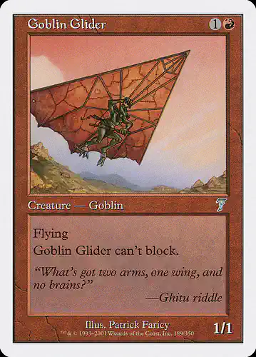 Goblin Glider - 7ed Spoiler