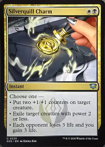 Silverquill Charm - sos Spoiler