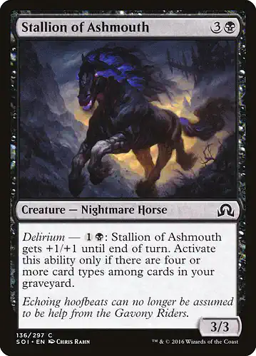 Stallion of Ashmouth - soi Spoiler