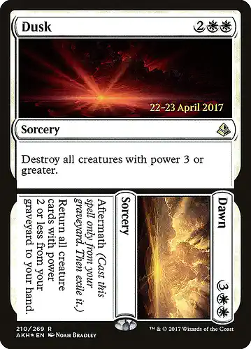 Dusk - akh Spoiler