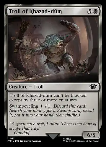 Troll of Khazad-dûm - ltr Spoiler