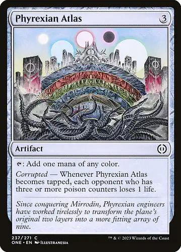 Phyrexian Atlas - one Spoiler