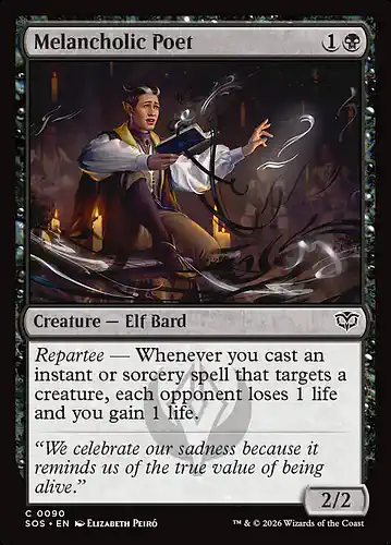 Melancholic Poet - sos Spoiler