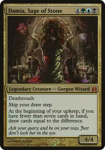 Damia, Sage of Stone - cmd Spoiler