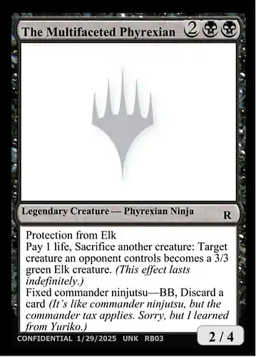 The Multifaceted Phyrexian - unk Spoiler